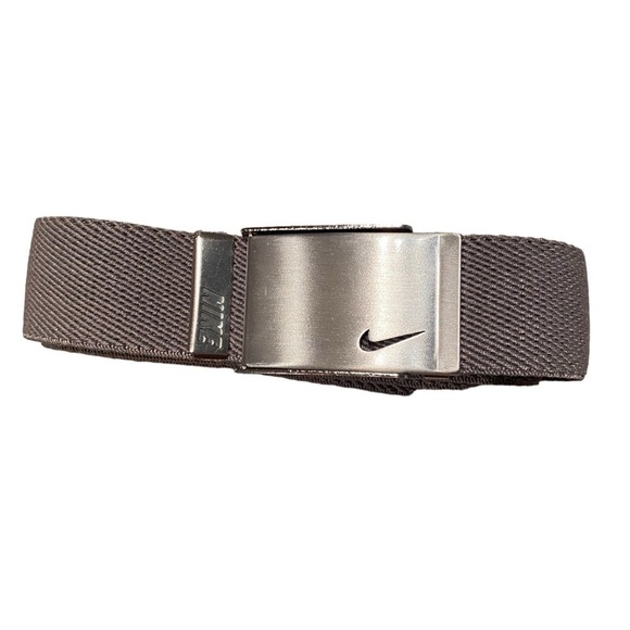 Nike Woven Reversible Belt One Size Black / Gray - Picture 1 of 6